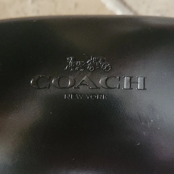 Coach Hard Black Eyeglass Case - Picture 7 of 7